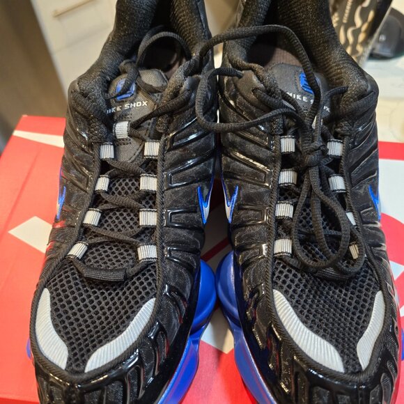 Nike Shox TL Black Racing Blue Metal Silver CN0151-004 Men's Size 12 SHOES NEW - Picture 6 of 16